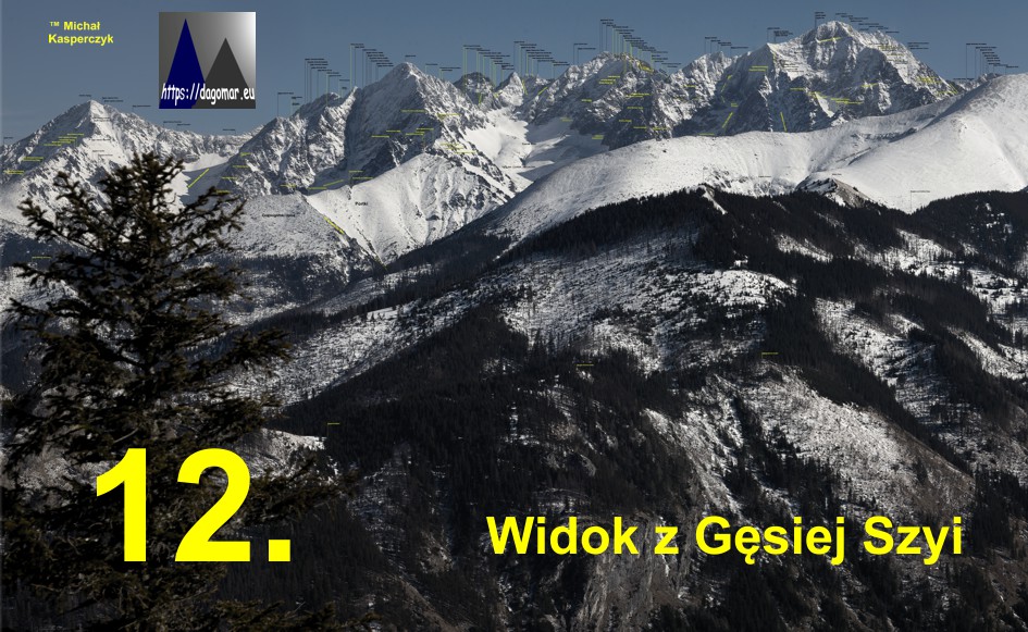 widok z Gęsiej Szyi